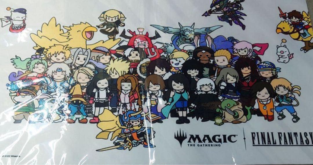 日本限定イベント 『FINAL FANTASY』ちびキャラプレイマット　MTG