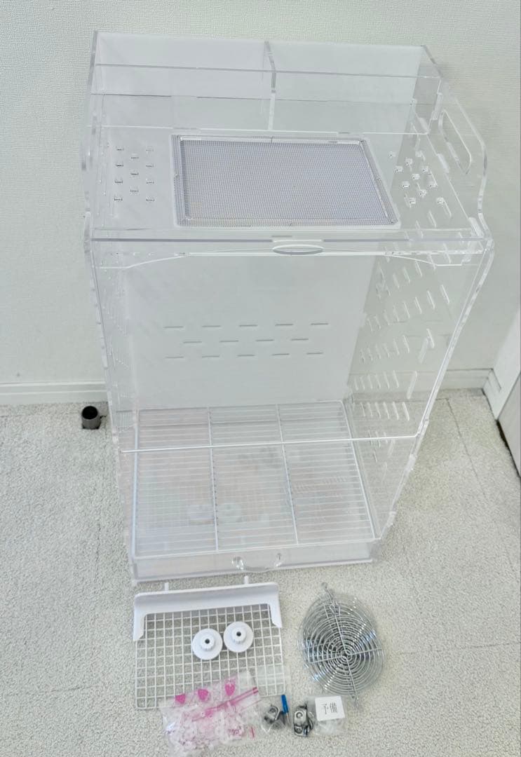 GEX アクリルルームIII 390High ケージ 鳥 テグー モモンガ リス