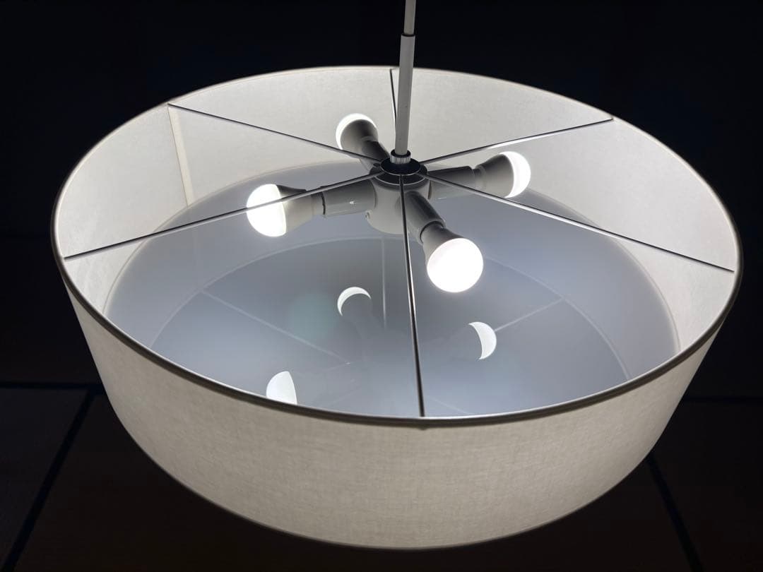 シーリングライト・天井照明 flame cannele M 3000mm + LDA6L-G-E17-6T7