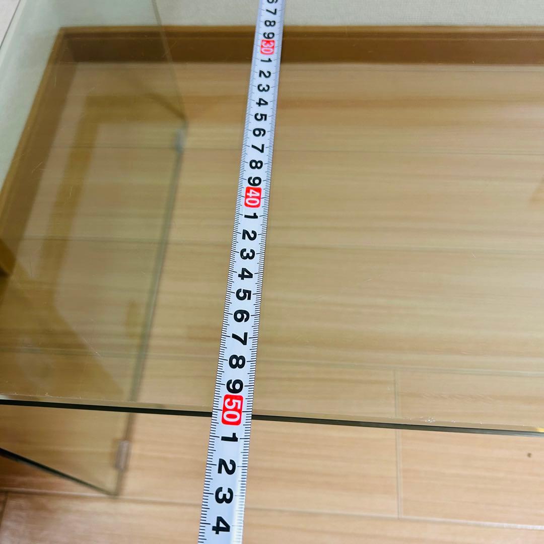 フランフラン　ガラステーブル　クリアテーブル　ローテーブル　Francfranc