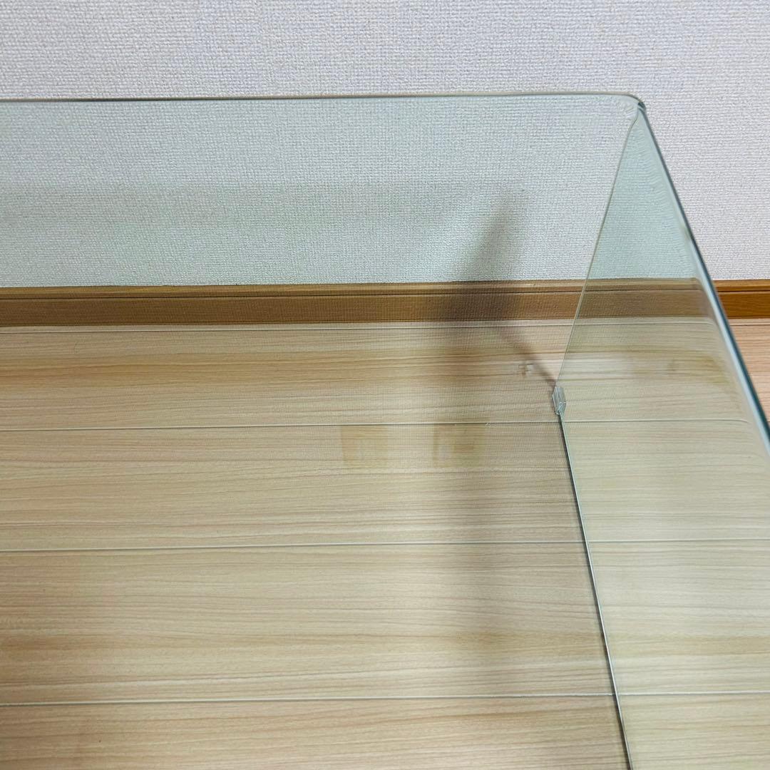 フランフラン　ガラステーブル　クリアテーブル　ローテーブル　Francfranc