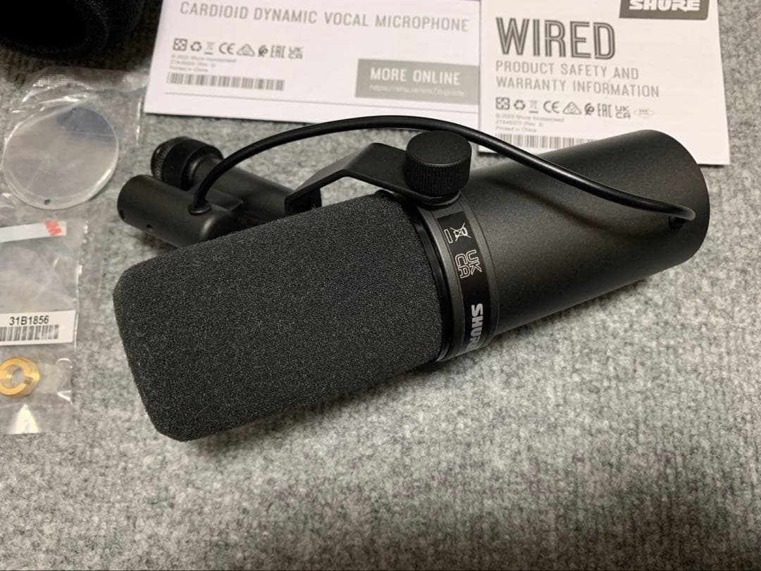 SHURE スタンドマイク+YAMAHAオーディオインターフェイス セット販売