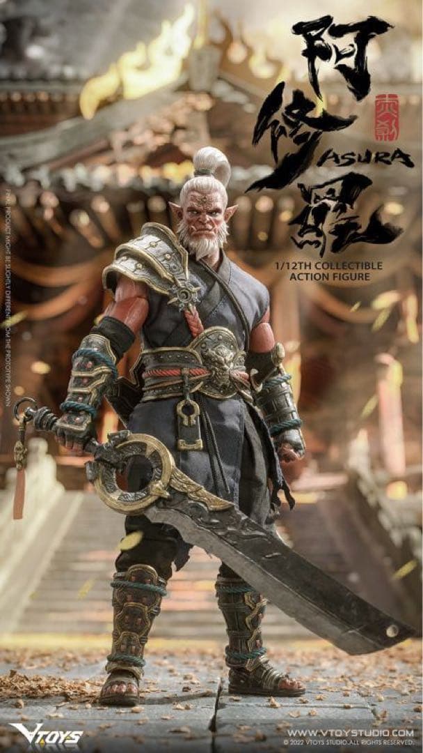 VTOYS Asura 阿修羅 赤刹 1/12 アクションフィギュア