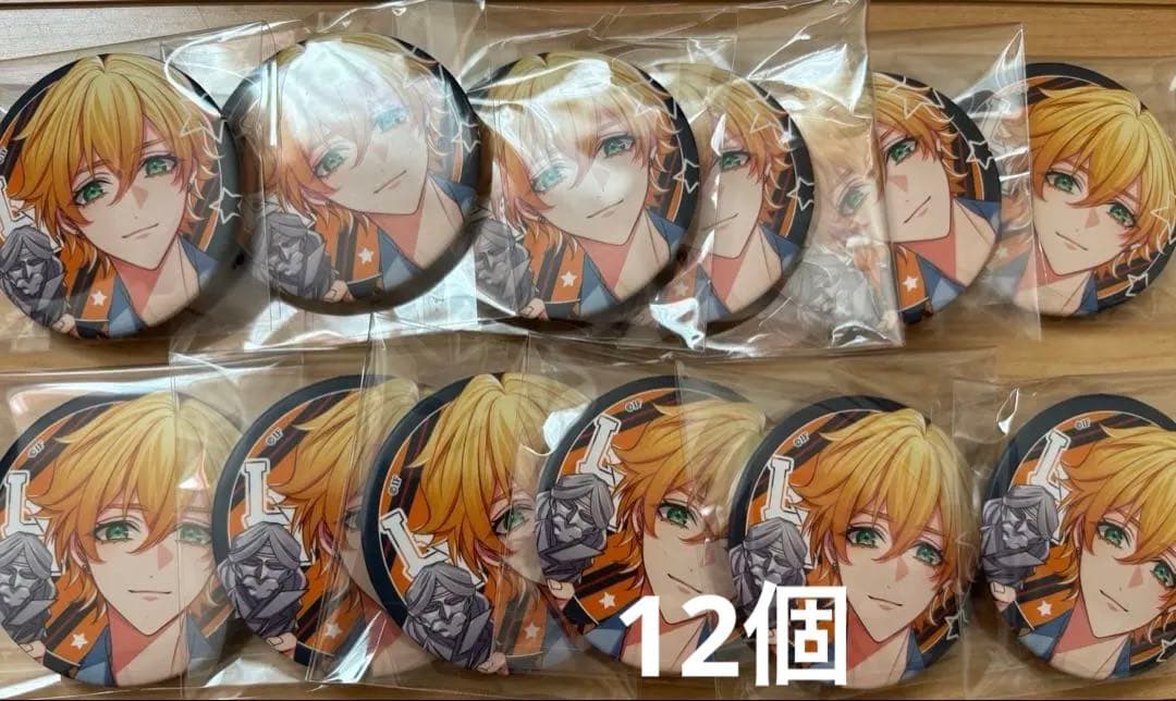 キューピット・パラサイト 5周年 ラウル 缶バッジ 12個セット