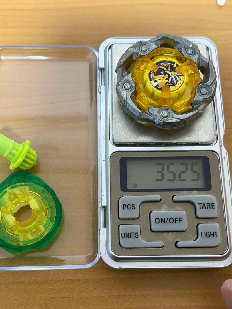 調整済み　ウィザードロッド1-60UN ベイブレードX 調整　35.25g