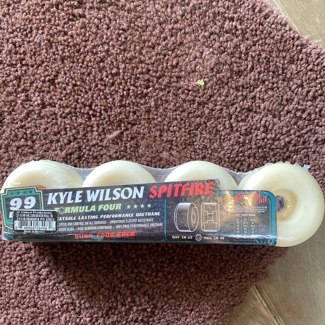 Spitfire Wheels Kyle Wilsonコニカルフル56mm99a