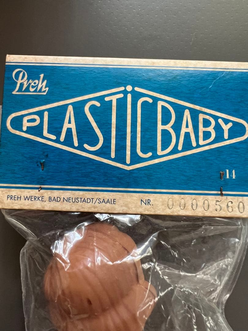 【ビンテージ】ドイツ製 Plastic Baby 未開封 14cm