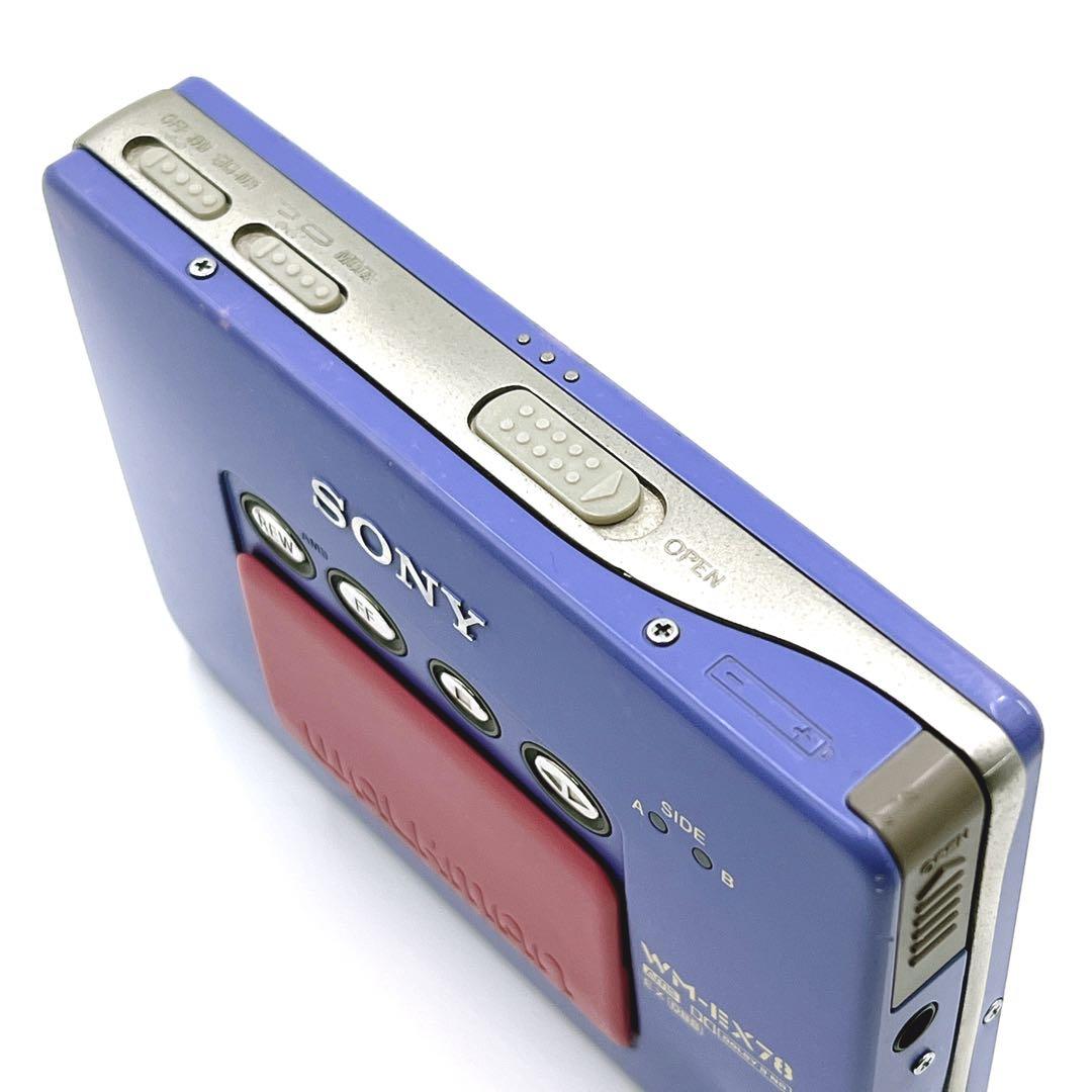 【希少・動作品】 SONY WM-EX78 カセットウォークマン　再生OK