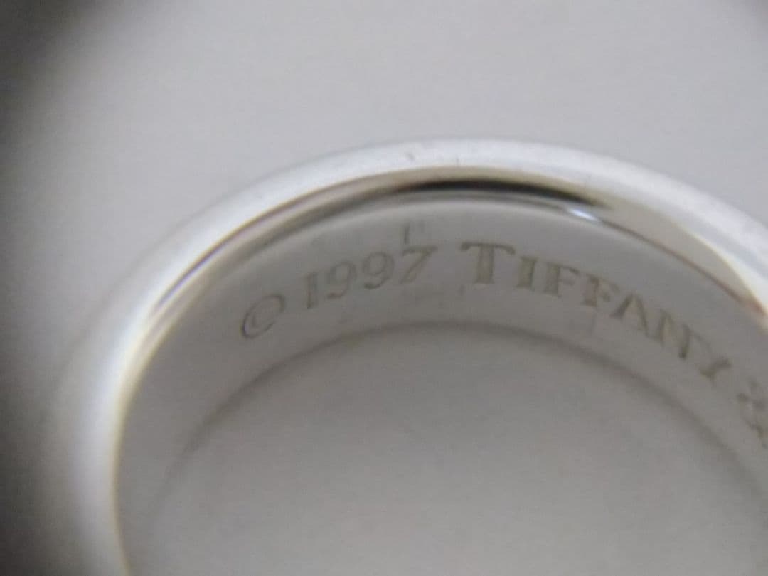 ティファニー　TIFFANY　ナロー　リング　指輪　約10.5号