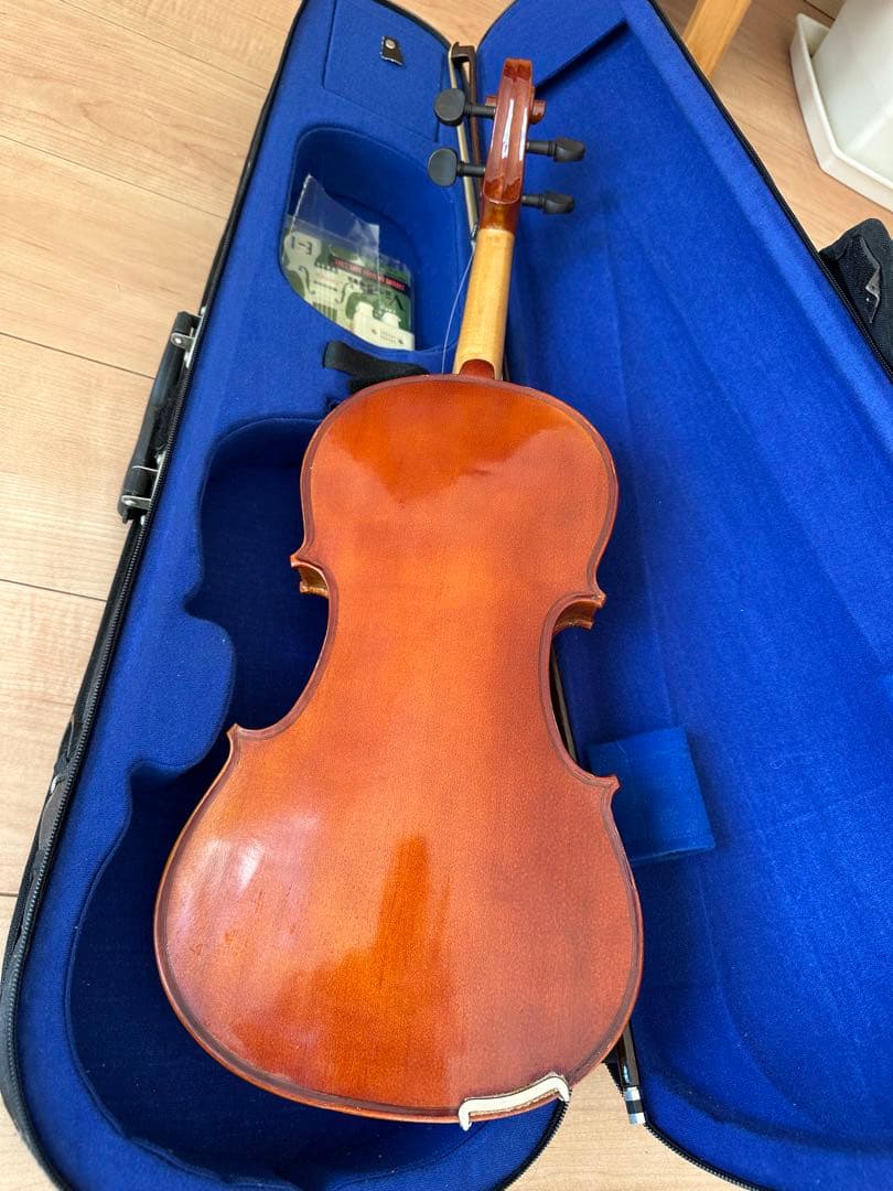 バイオリン 音符シール付き ケース付