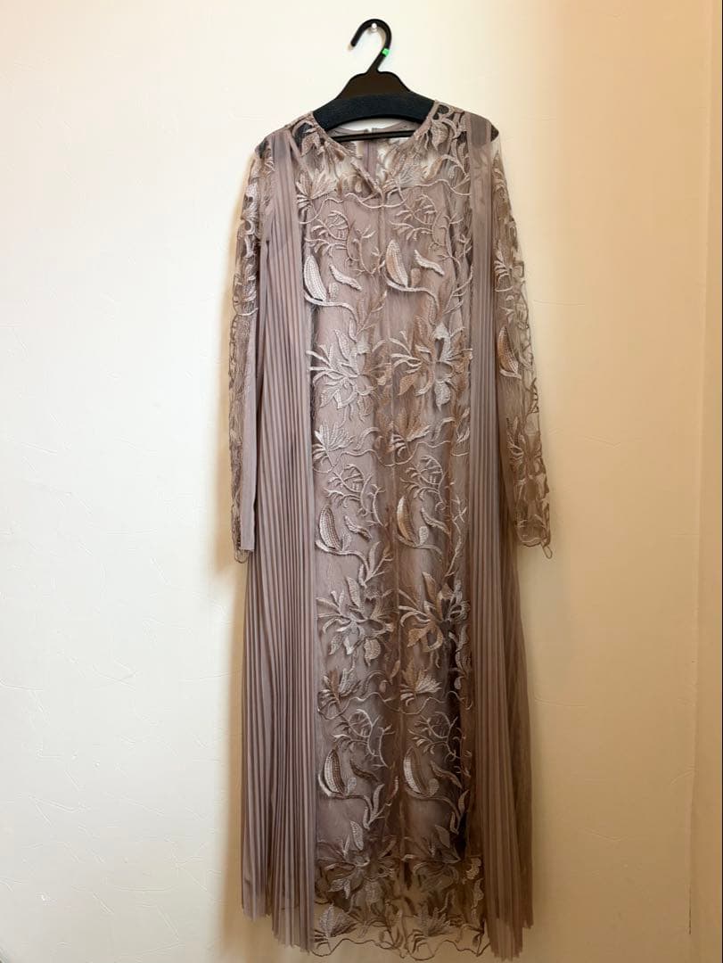 【1/10まで】nianaエスニックサイドプリーツドレス マタニティ 結婚式