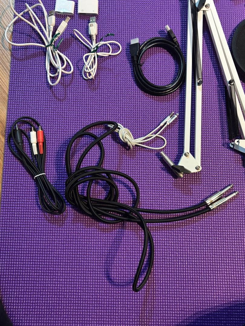 【配信スターターセット】YAMAHAミキサー　AG03 ケーブル、配信機材付き