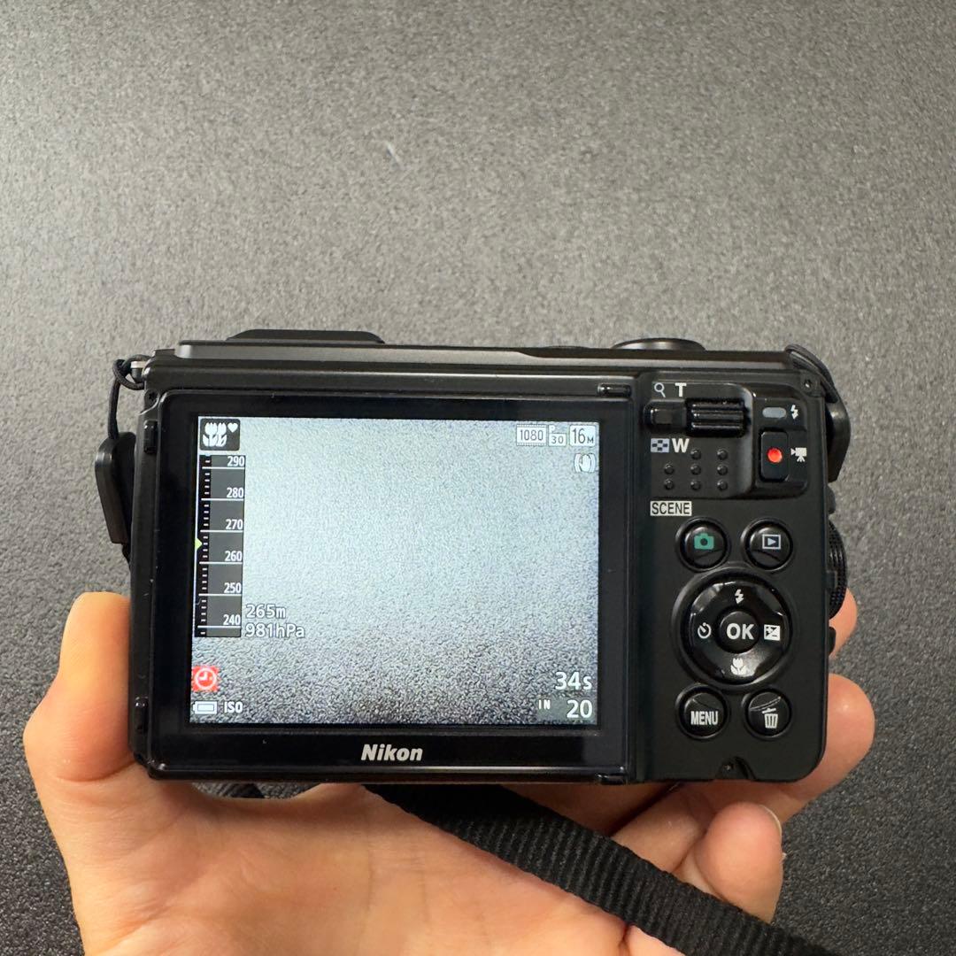 Nikon COOLPIX W300 BLACK 防水コンパクトカメラ