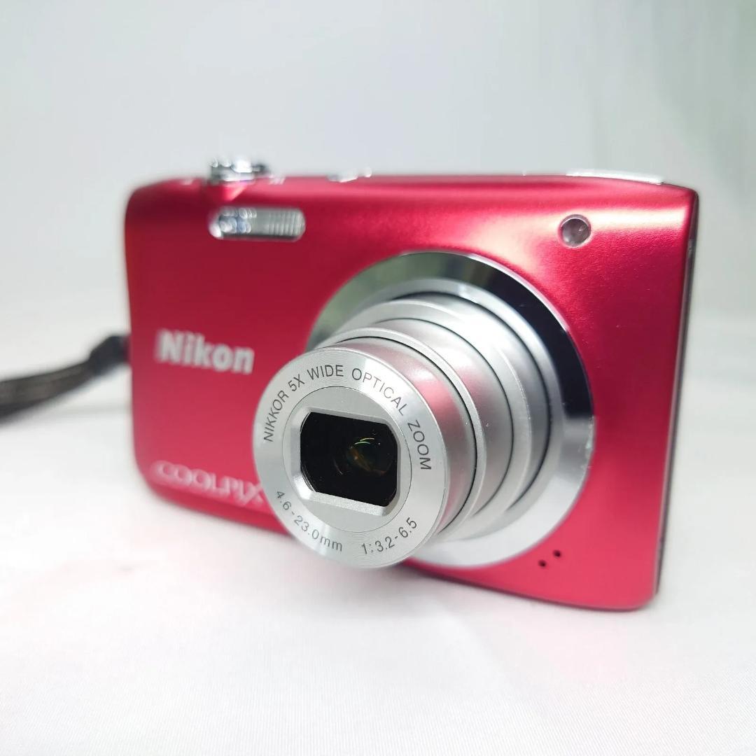 Nikon ニコン COOLPIX A100 コンパクトデジタルカメラ レッド
