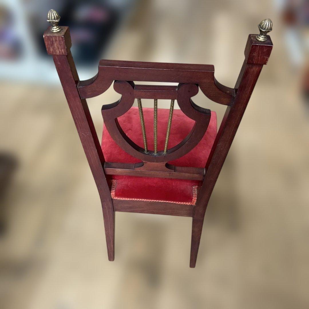 イギリス　マホガニー椅子　アンティーク　ヴィンテージ チェア