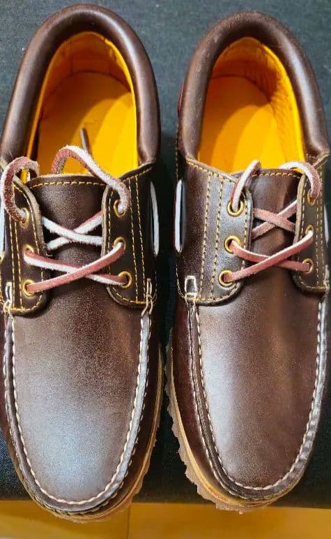 未使用 Timberland ティンバーランド 3eye スリーアイ ブラウン