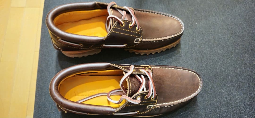 未使用 Timberland ティンバーランド 3eye スリーアイ ブラウン