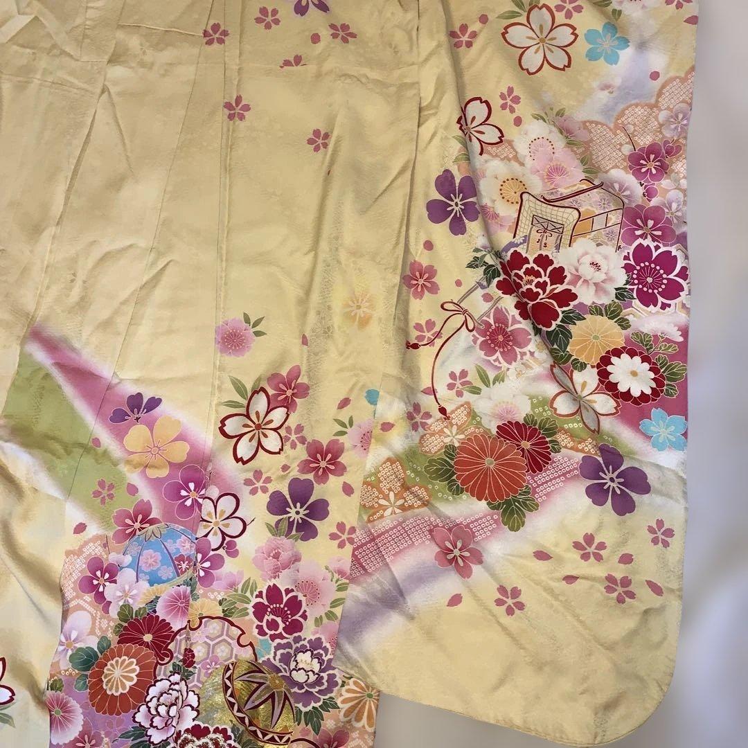 振袖と帯セット 古典柄