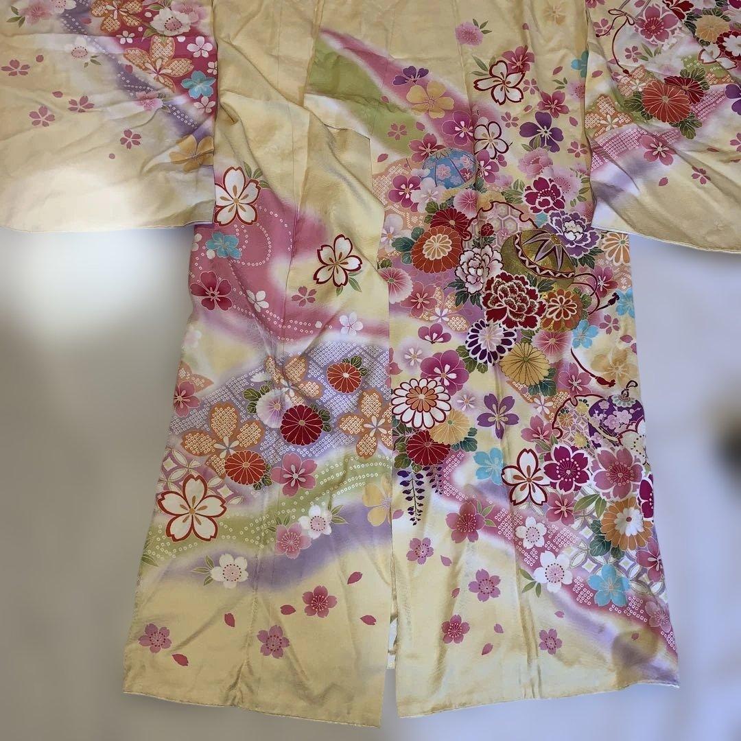 振袖と帯セット 古典柄