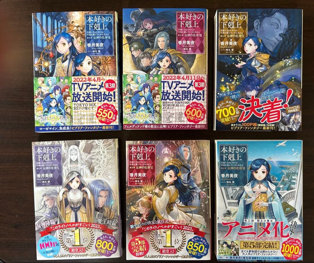 本好きの下剋上 : 司書になるためには手段を選んでいられません. 第5部全12巻