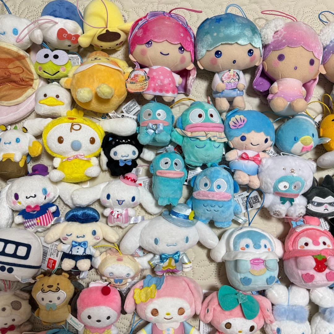 サンリオ　マイメロ　クロミ　キティ　ぬいぐるみ　まとめ売り　大量　95点　レア