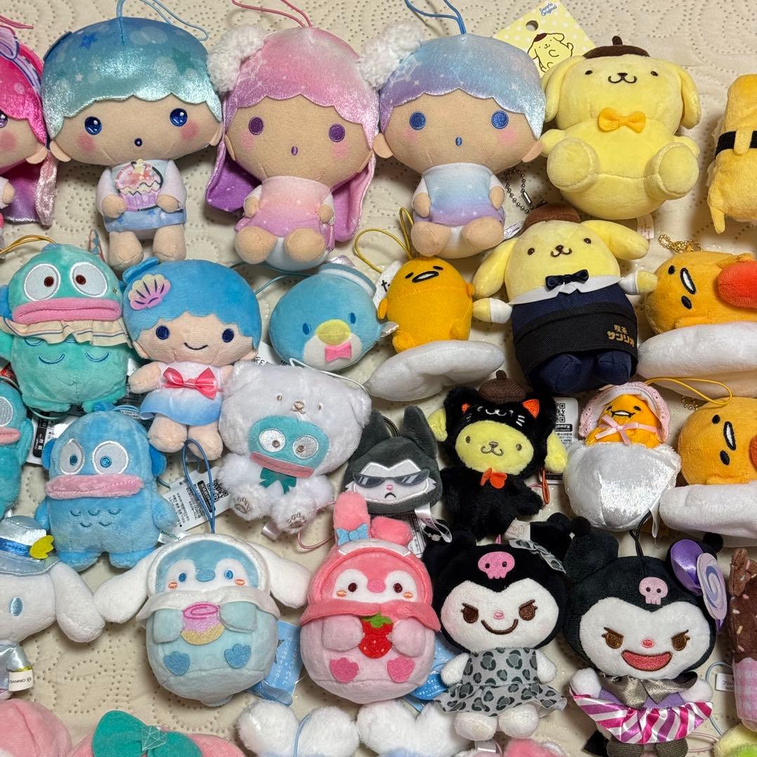 サンリオ　マイメロ　クロミ　キティ　ぬいぐるみ　まとめ売り　大量　95点　レア