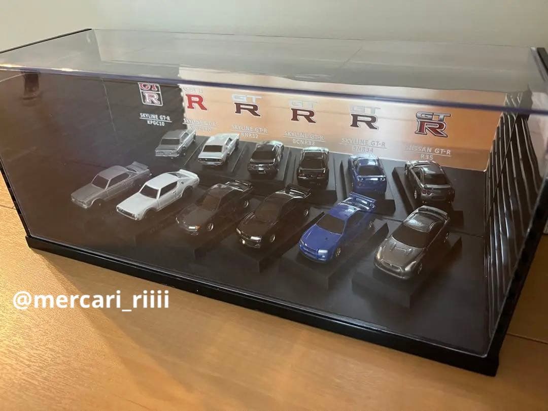 GTR  スカイライン 歴代名車コレクション 専用ディスプレイケース付き