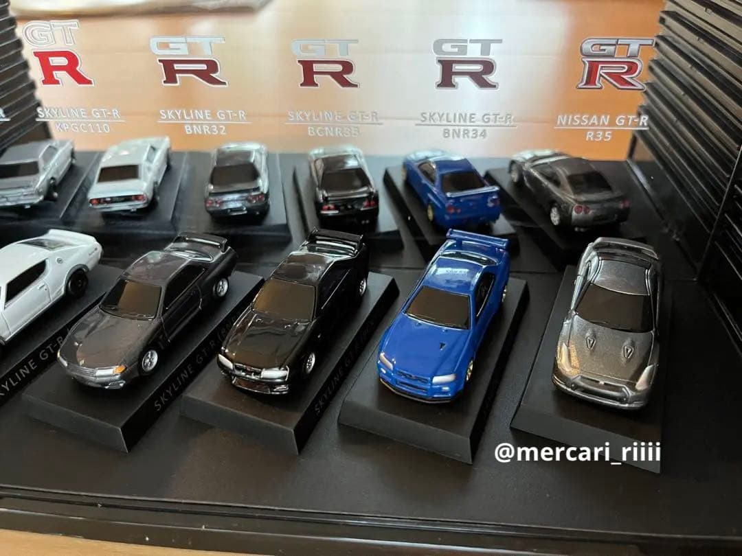GTR  スカイライン 歴代名車コレクション 専用ディスプレイケース付き