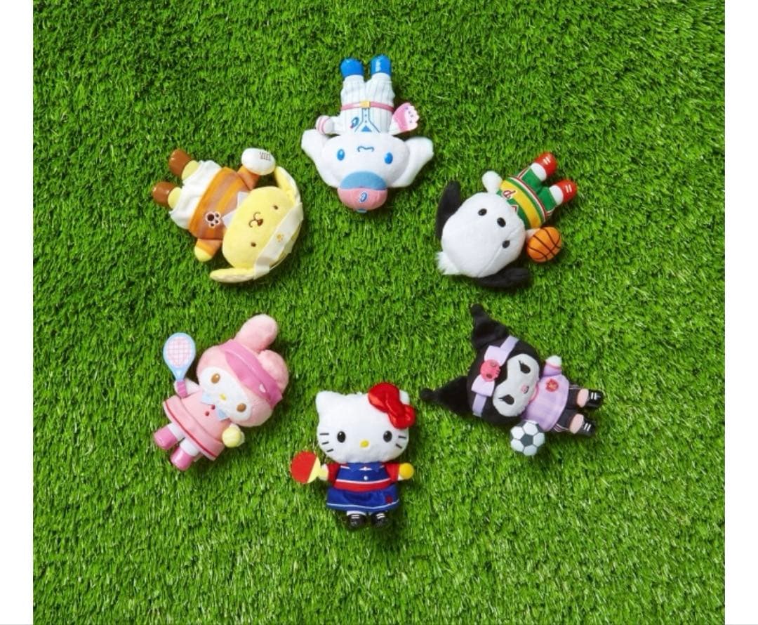 レア サンリオ　スポーツ応援プロモーション　ハローキティ　マイメロディ　タグ付き