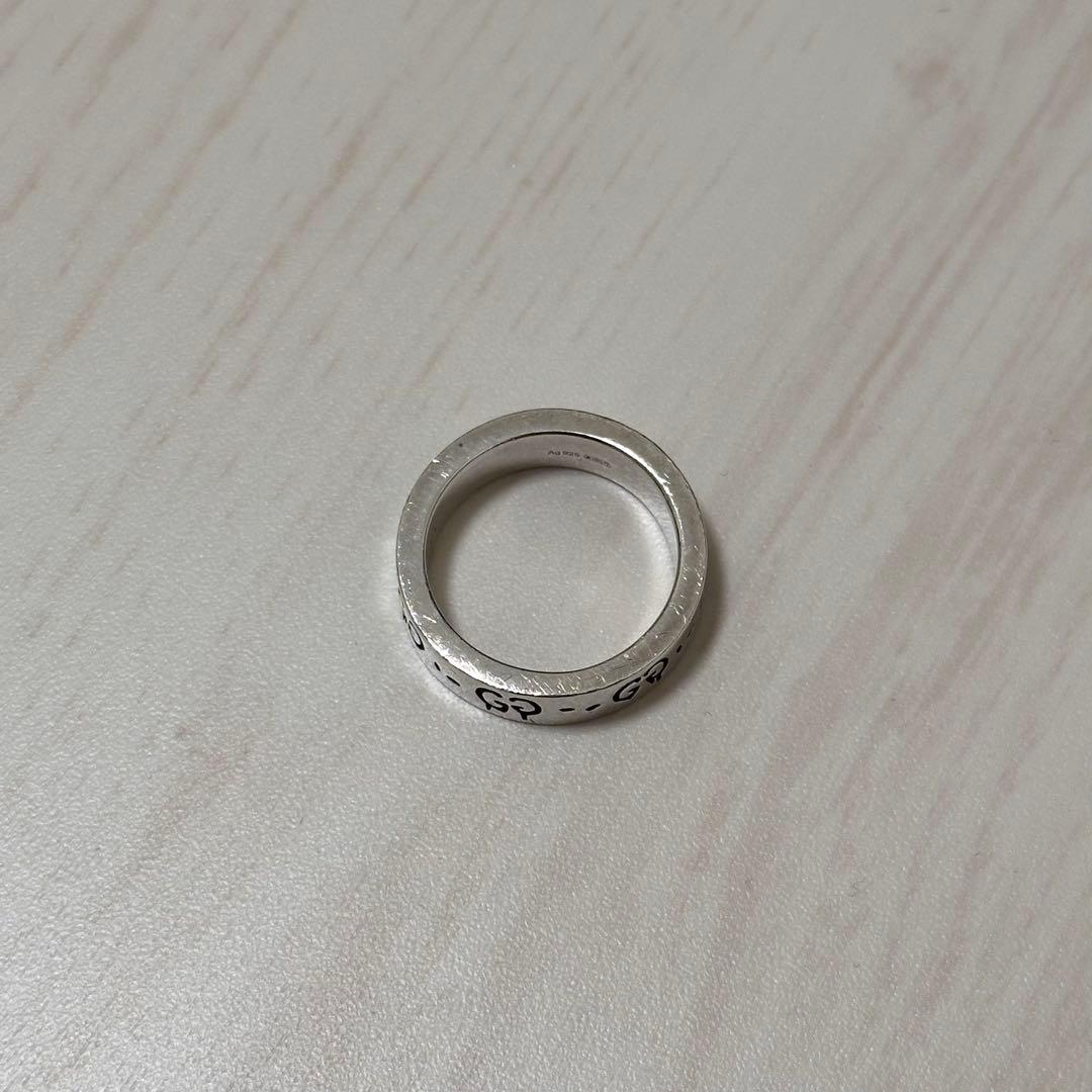 ！R！・:*+GUCCI シルバーリング ドクロ・:*+