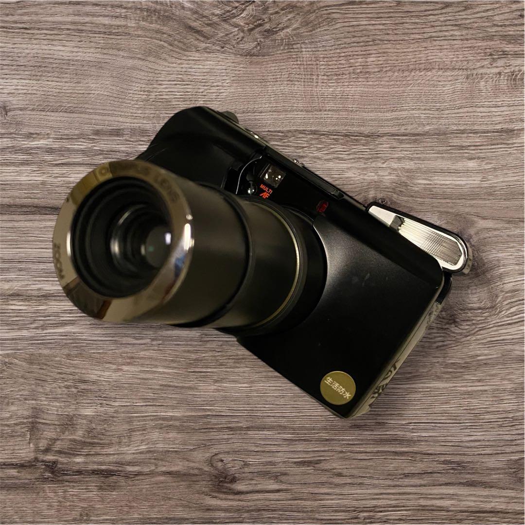 レアなブラック☆【OLYMPUS】μZOOM115