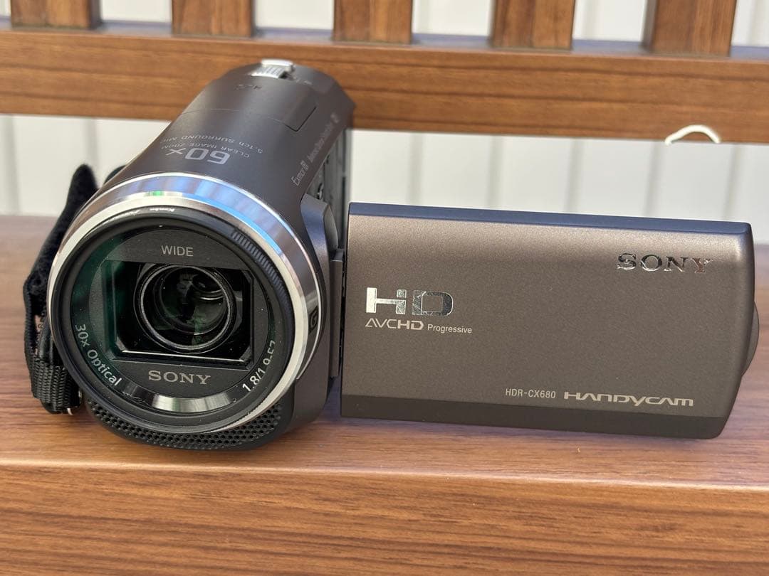 SONY HDR-CX680 ビデオカメラ本体　訳あり品