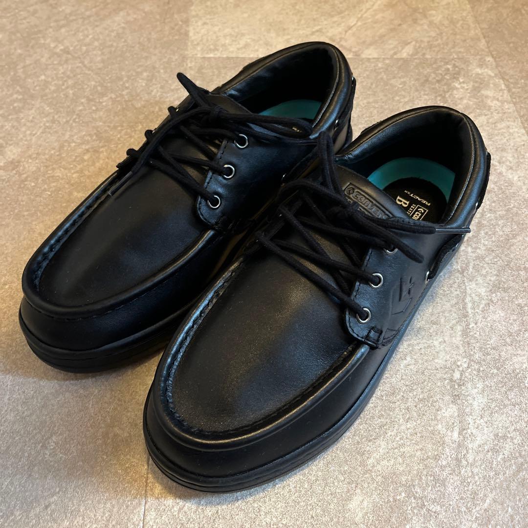 【新品】CONVERSE BOTT ブラック デッキシューズ deck star