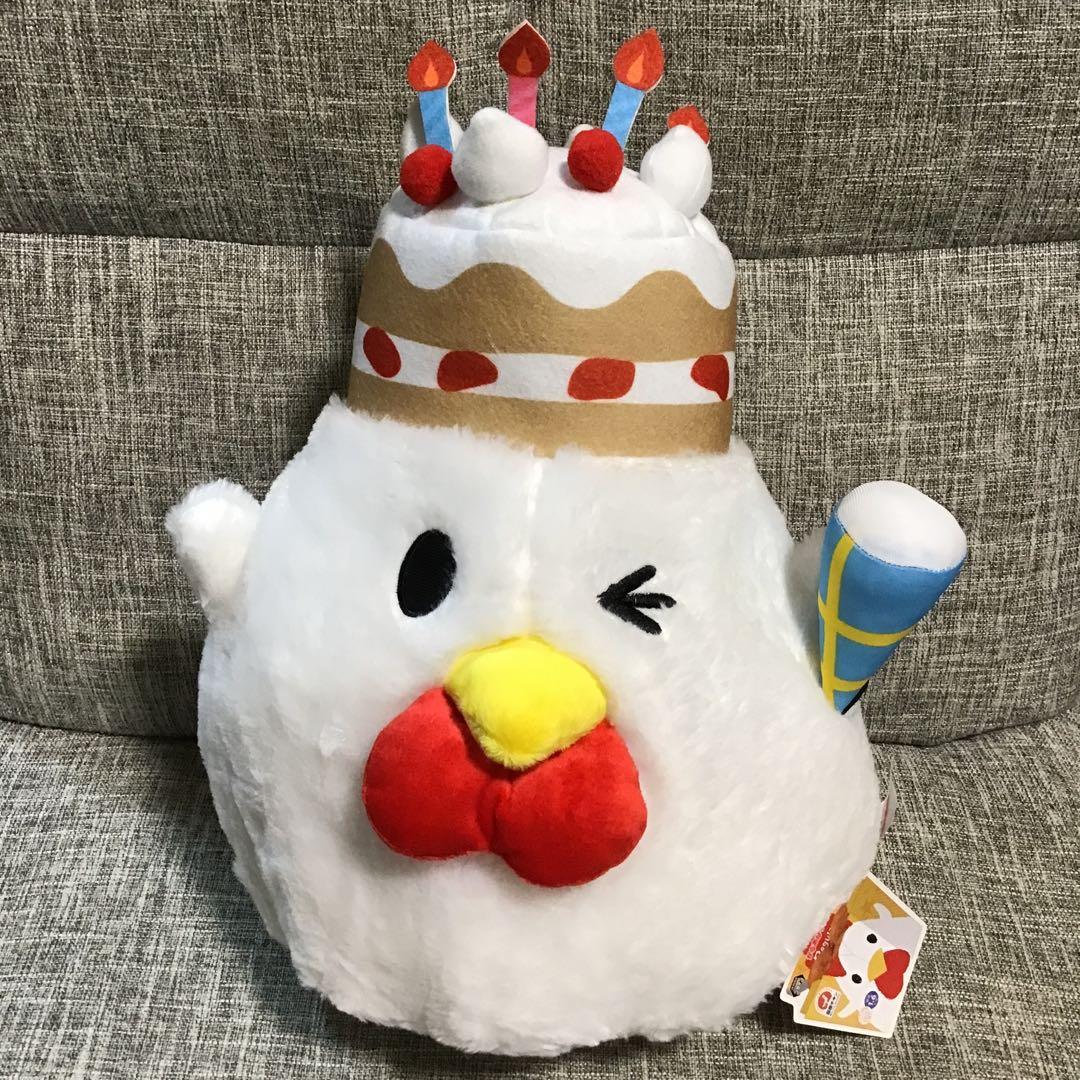 未使用 からあげクン ぬいぐるみ タイトー お誕生日アソート ケーキ ローソン