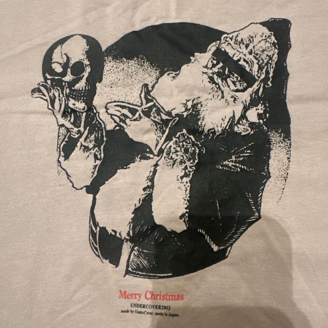 アンダーカバー　スカル　サンタ　ダメージtシャツ 限定