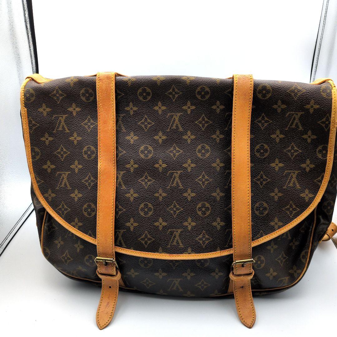 土日限定セール✨ルイ ヴィトン／モノグラム ソミュール43 ショルダーバッグ