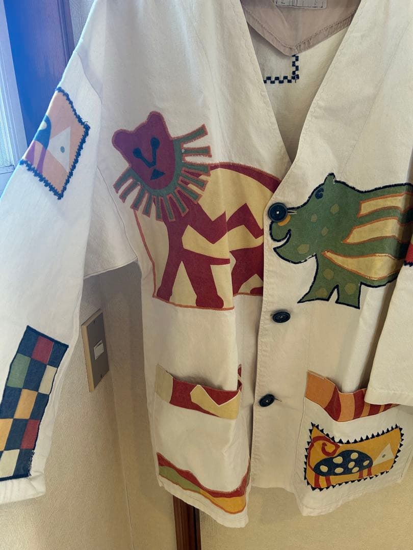 ヴィンテージ パッチワークジャケット military ユーロ story 軍