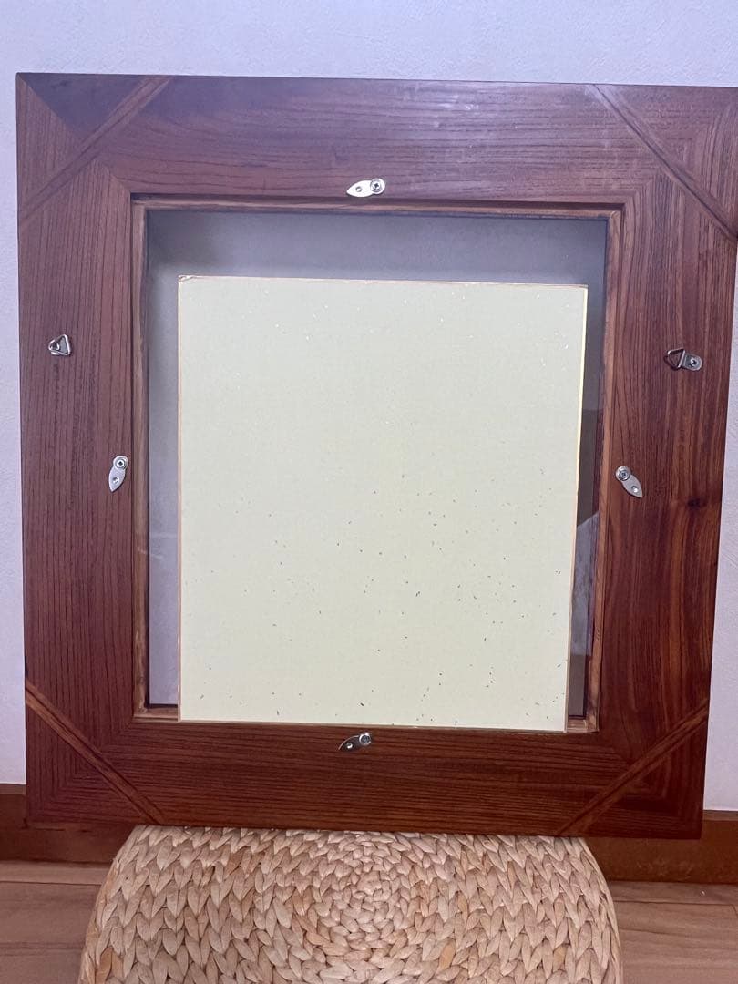 ダークブラウン　木製額縁