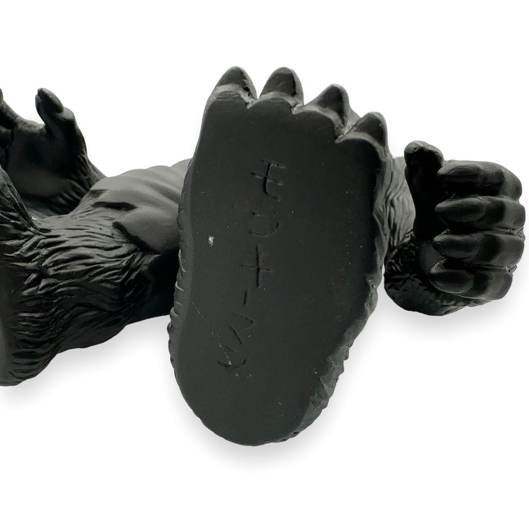 初期生産品 一番星 モンキーマン ソフビ ブラック インディーズ