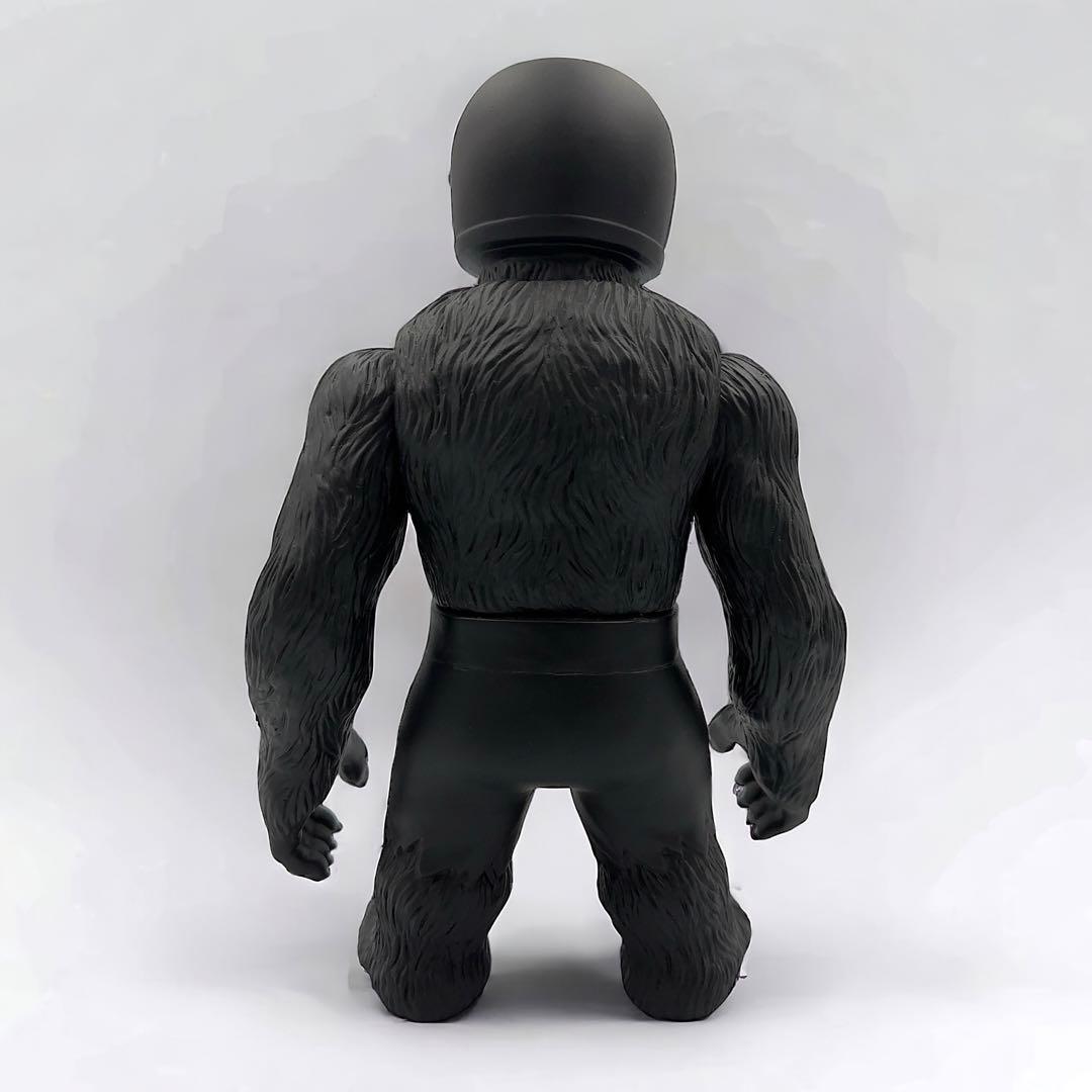 初期生産品 一番星 モンキーマン ソフビ ブラック インディーズ