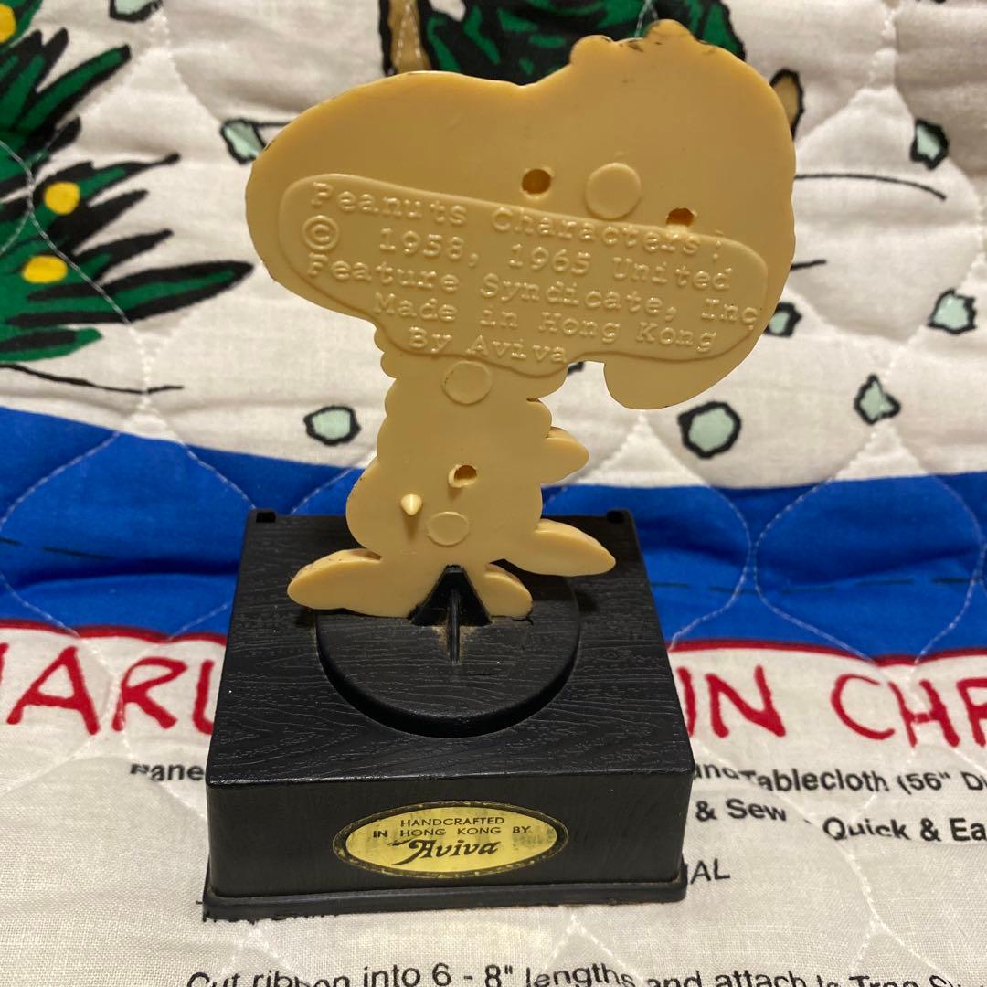 ビンテージ　 AVIVA トロフィー スヌーピー　ウッドストック　3体セット