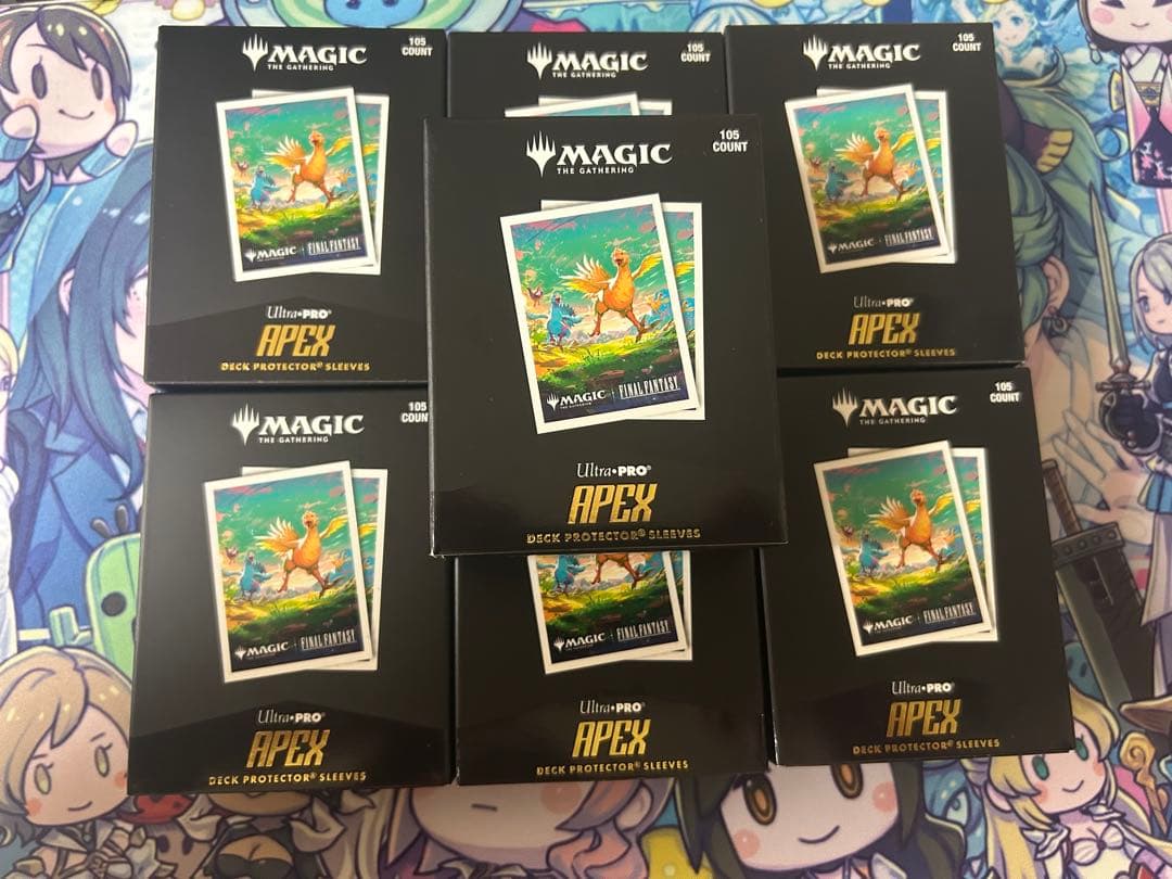 MTG FF APEX スリーブ チョコボバンドル　7個