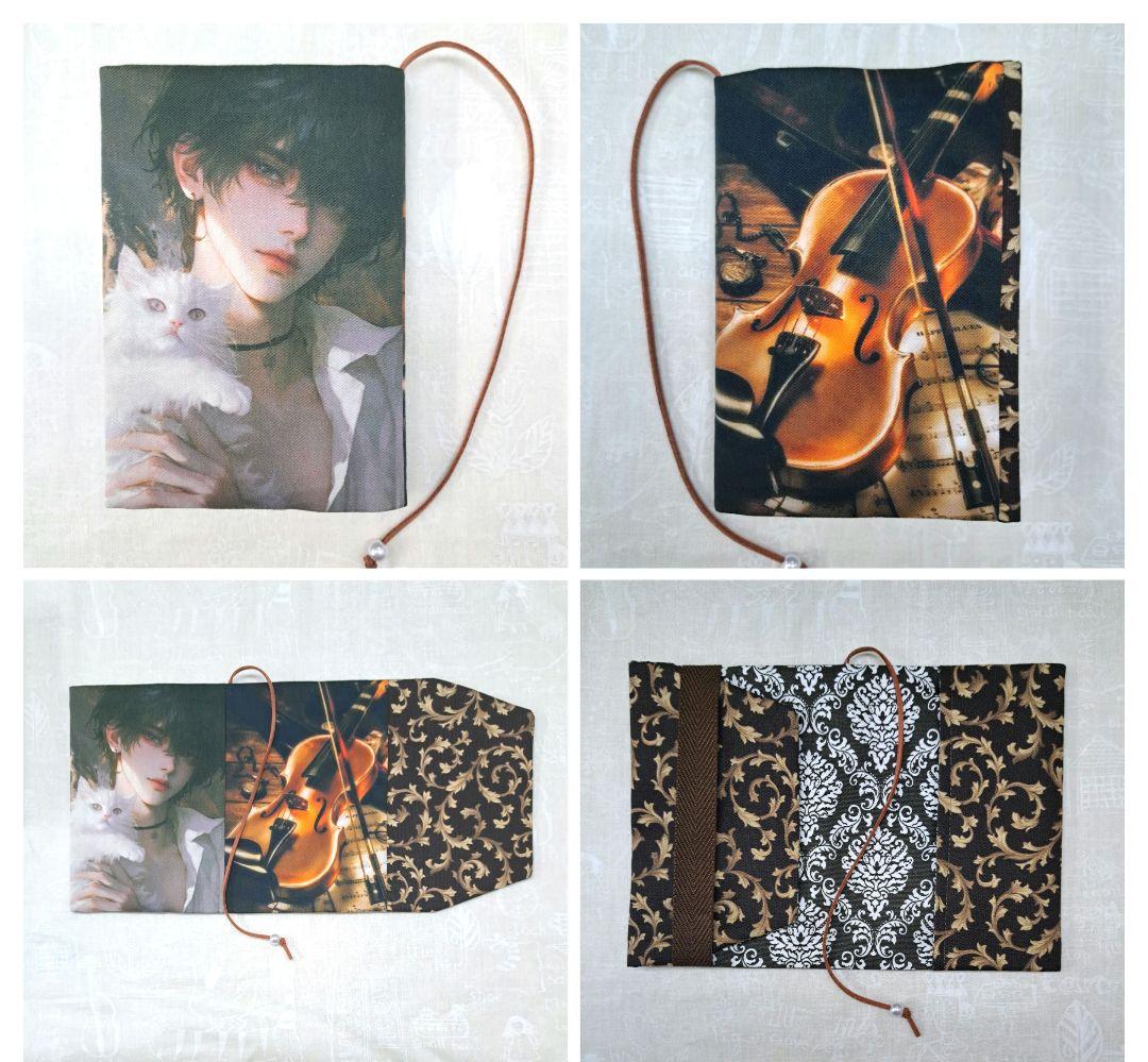 メモリー㉗ブックカバー、ウォールポケット、スマホポーチ