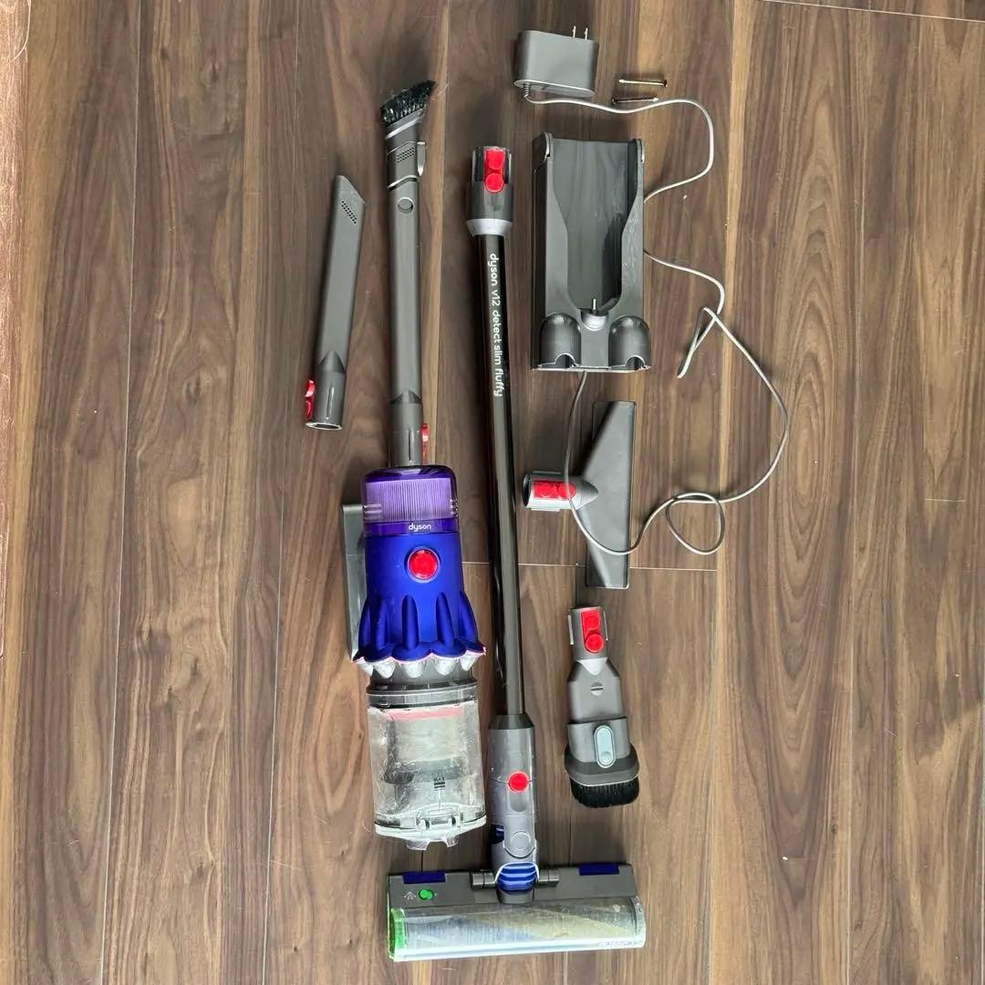 ジャンク品◆DysonV12 Detect Slim Fluffy