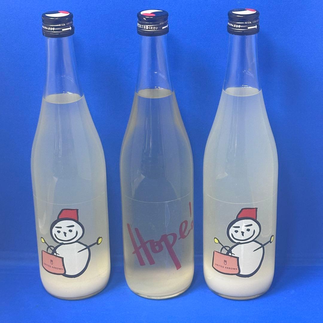 仙禽×UNITED ARROWS雪だるま　Hope！日本酒　3本セット