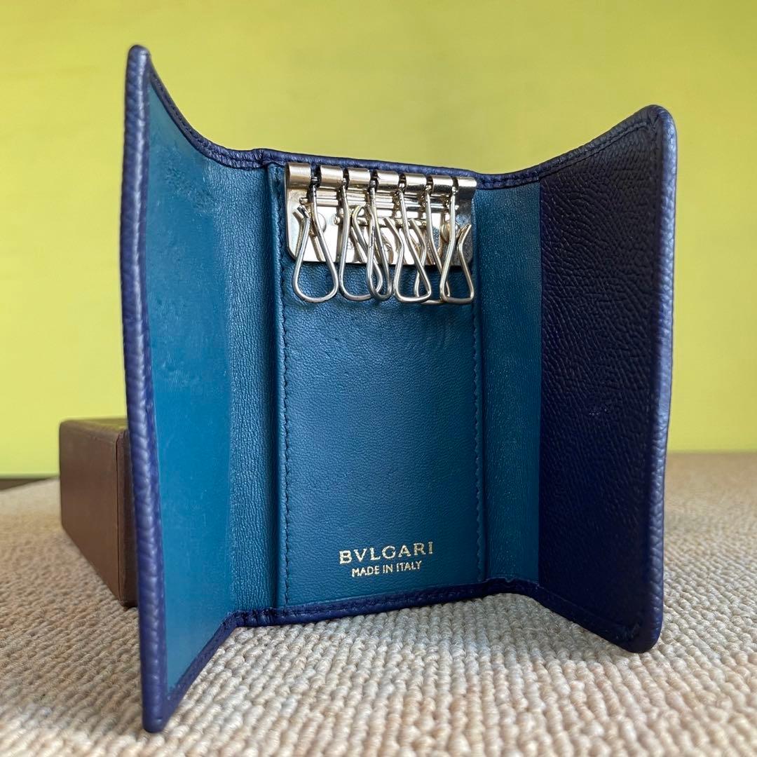 正規品⭐️極美品⭐️BVLGARI ブルガリ　男女兼用　キーリング　キーケース　レア