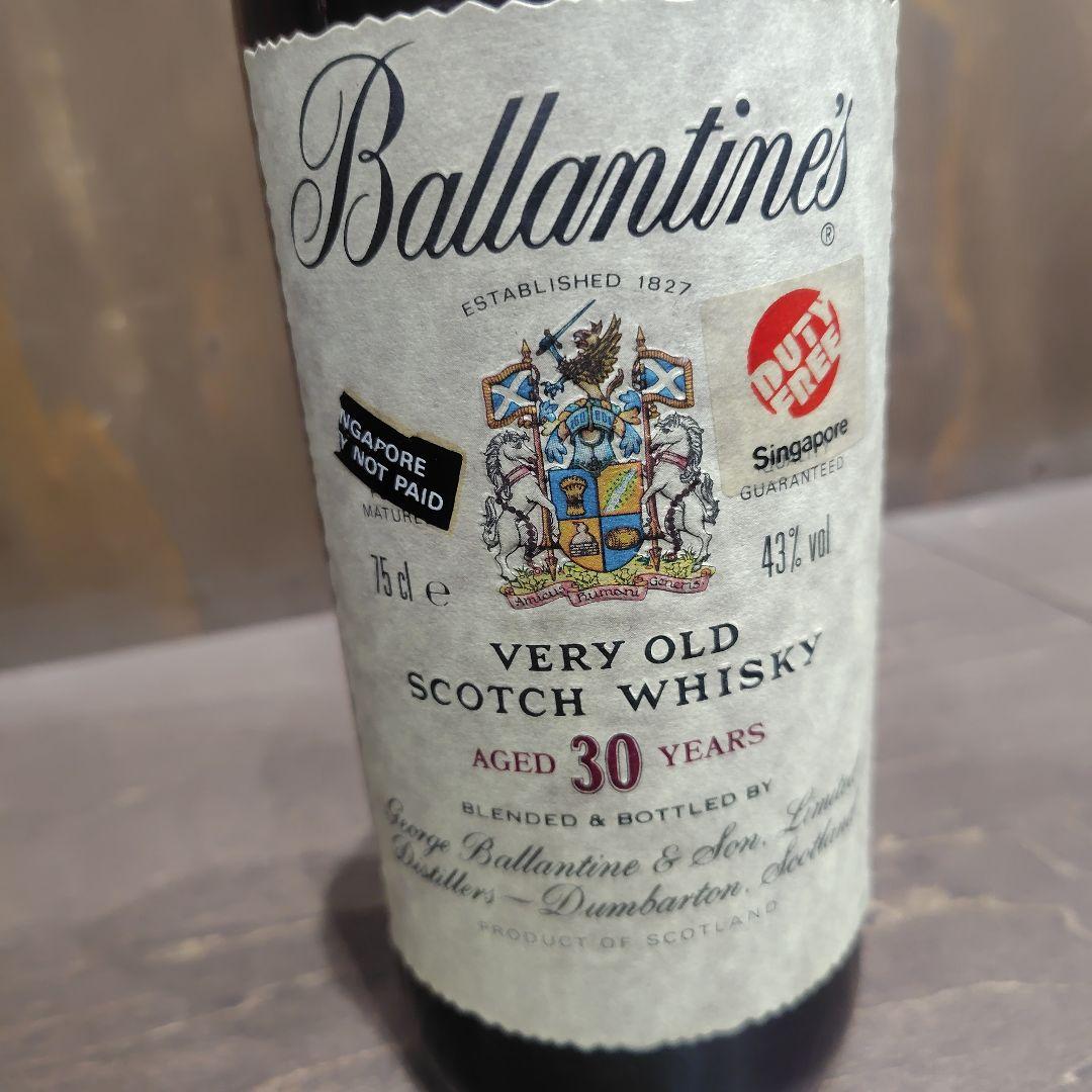 Ballantine's 30年 スコッチウイスキー 43%