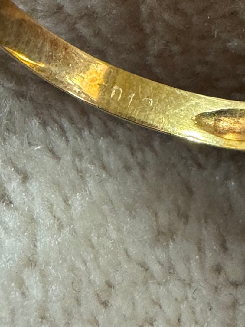 k18➕D0.12 リング