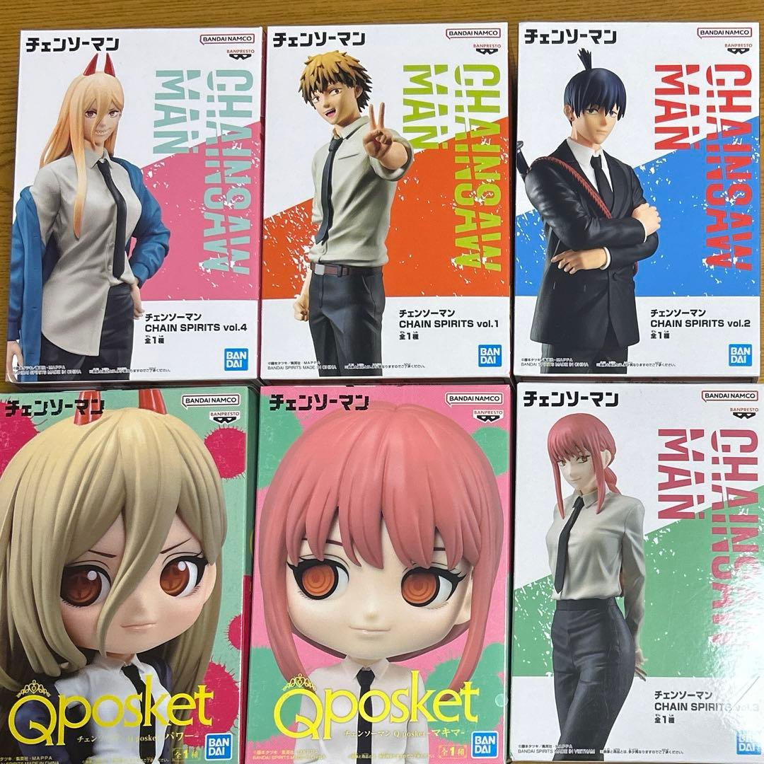 チェンソーマンフィギュア６点まとめ売り