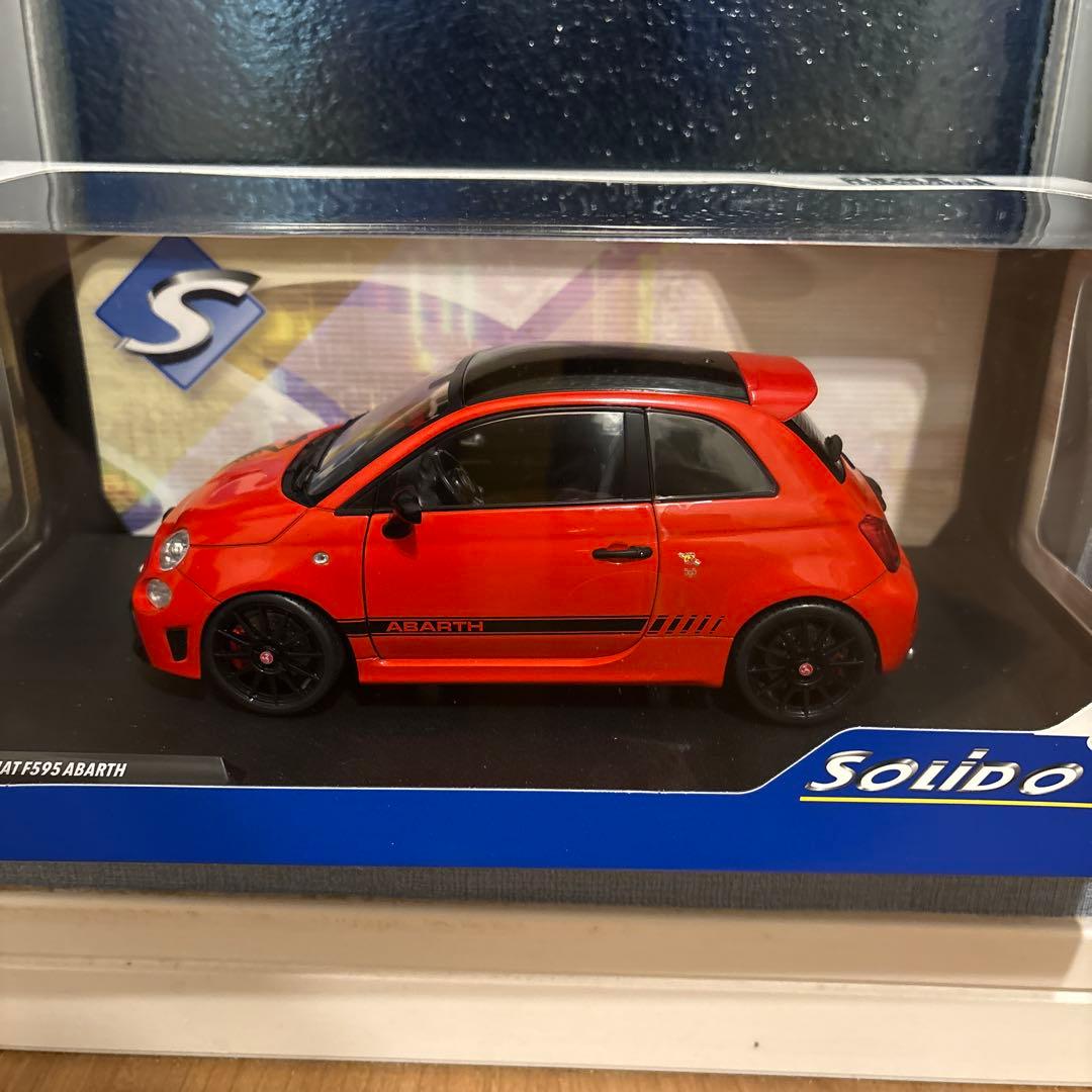 SOLIDO FIAT F595 ABARTH ミニカー